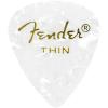 imageFender Premium Celluloid Guitar Picks 351 Shape Guitar Accessories Green Moto Medium 12PackWhite Moto