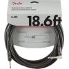 imageFender Professional Series Instrument Cable Guitar Cable Guitar Accessories AngleAngle Black 1ftBlack