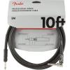 imageFender Professional Series Instrument Cable Guitar Cable Guitar Accessories AngleAngle Black 1ftBlack