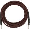 imageFender Professional Series Tweed Instrument Cable Guitar Cable Guitar Accessories StraightStraight Gray 10ftWhite Tweed
