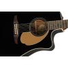 imageFender Redondo Player Acoustic Guitar with 2Year Warranty Jetty Black Walnut FingerboardJetty Black