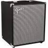 imageFender Rumble 100 V3 1X12 100W Bass Combo Amplifier Bundle with Instrument Cable Amperstand Guitar Cradle Tuner and 24Pack Picks100