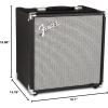 imageFender Rumble 15 V3 Bass Amp for Bass Guitar 15 Watts with 2Year Warranty 6 Inch Speaker with Overdrive Circuit and MidScoop Contour Switch25 Watt