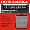 imageFender Rumble 15 V3 Bass Amp for Bass Guitar 15 Watts with 2Year Warranty 6 Inch Speaker with Overdrive Circuit and MidScoop Contour Switch40 Watt