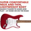 imageFender Squier Debut Series Stratocaster HSS Electric Guitar Beginner Guitar 2Year Warranty Includes Free Lessons Dakota Red with Satin Urethane FinishDakota Red