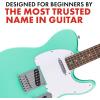 imageFender Squier Debut Series Telecaster Electric Guitar Beginner Guitar 2Year Warranty Includes Free Lessons Sea Foam Green with Satin Urethane FinishSea Foam Green