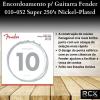 imageFender Super 250 Electric Guitar Strings Nickel Plated Steel Ball End 250L 009042Regular Heavy  1052
