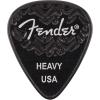 imageFender Wavelength Guitar Picks 351 Shape Tortoise Shell Medium 6PackBlack