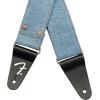 imageFender x Wrangler Riveted Denim Guitar StrapLight Indigo