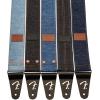 imageFender x Wrangler Riveted Denim Guitar StrapWashed Black