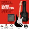 imageSquier 6 String Electric Guitar Pack Right Black 0371720006Black