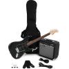 imageSquier Affinity Series Stratocaster Packs Electric Guitar Charcoal Frost Metallic Laurel FingerboardCharcoal Frost Metallic