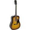imageSquier by Fender Acoustic Guitar with 2Year Warranty Dreadnought with Maple Fingerboard Glossed Natural Finish Mahogany Back and Side Mahogany Neck SA150 ModelSunburst