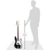 imageSquier by Fender Bass Guitar Kit with 2Year Warranty Laurel Fingerboard Black Poplar Body Includes Rumble 15G Amp Padded Guitar Bag Cable Guitar Strap and More