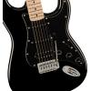 imageSquire Sonic Stratocaster Electric Guitar Tahitian Coral Maple Fingerboard White PickguardBlack HSS Bridge and Pickups