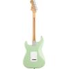 imageSquire Sonic Stratocaster Electric Guitar Tahitian Coral Maple Fingerboard White PickguardSurf Green