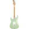 imageSquire Sonic Stratocaster Electric Guitar Tahitian Coral Maple Fingerboard White PickguardSurf Green