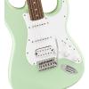 imageSquire Sonic Stratocaster Electric Guitar Tahitian Coral Maple Fingerboard White PickguardSurf Green