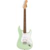 imageSquire Sonic Stratocaster Electric Guitar Tahitian Coral Maple Fingerboard White PickguardSurf Green