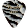 imageFender 0980351805 Shape Premium Picks 12 Pack for electric guitar acoustic guitar mandolin and bassZebra