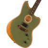 imageFender Acoustasonic Player Telecaster Acoustic Electric Guitar with 2Year Warranty Butterscotch Blonde Rosewood Fingerboard with Gig BagAntique Olive