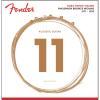 imageFender DuraTone Coated Phosphor Bronze Acoustic Guitar Strings 860M 013056Custom Light  1152