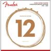 imageFender DuraTone Coated Phosphor Bronze Acoustic Guitar Strings 860M 013056Light  1253