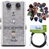 imageFender Engine Room LVL12 Power Supply Bundle with Fender Original Instrument Cable and 24 Pack Premium Picks Sampler an Austin Bazaar ExclusiveBundle w Cable