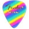 imageFender Graphic Guitar Picks 351 Shape Zebra Thin 12PackRainbow