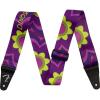 imageFender J Mascis Guitar Strap Guitar Accessories Magenta Flower 2in