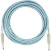 imageFender Original Series Coiled Instrument Cable Guitar Cable Guitar Accessories StraightAngle Daphne Blue 30ftDaphne Blue