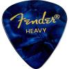 imageFender Premium Celluloid Guitar Picks 351 Shape Green Moto Heavy 144PackBlue Moto