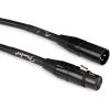 imageFender Professional Series Microphone Cable Guitar Cable Guitar Accessories XLR Black 25ft10ft