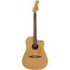 imageFender Redondo Player Acoustic Guitar with 2Year Warranty Natural Walnut FingerboardBronze Satin
