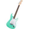 imageFender Squier Debut Series Stratocaster HSS Electric Guitar Beginner Guitar 2Year Warranty Includes Free Lessons Dakota Red with Satin Urethane FinishSea Foam Green