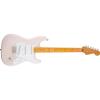 imageSquier Classic Vibe 50s Stratocaster Electric Guitar with 2Year Warranty Fiesta Red Maple FingerboardWhite Blonde