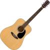 imageSquier by Fender Acoustic Guitar with 2Year Warranty Dreadnought with Maple Fingerboard Glossed Natural Finish Mahogany Back and Side Mahogany Neck SA150 ModelNatural