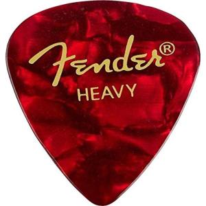 imageFender 0980351805 Shape Premium Picks 12 Pack for electric guitar acoustic guitar mandolin and bassRed Moto