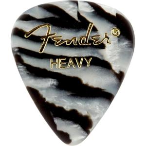 imageFender 0980351805 Shape Premium Picks 12 Pack for electric guitar acoustic guitar mandolin and bassZebra
