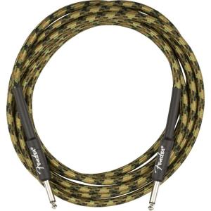 imageFender 0990810176 Professional Series Straight to Straight Instrument Cable  10foot Woodland Camo