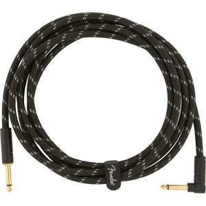 imageFender 10Foot Original Instrument Cable Compatible with Modem StraightStraight Black  1 PackBlack Tweed