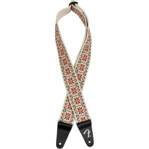 imageFender 2quot Pasadena Woven StrapLattice Orange