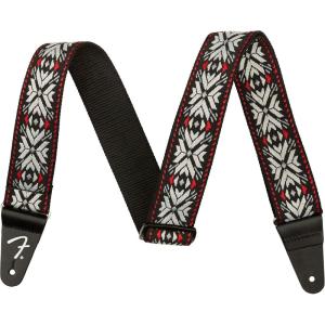 imageFender 2quot Pasadena Woven StrapRed Snowflake