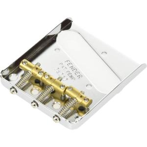 imageFender 3Saddle American Vintage Hot Rod Telecaster Bridge Assembly NickelFender