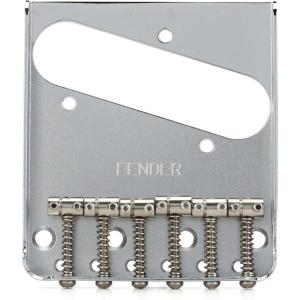 imageFender 6Saddle Vintage Telecaster Bridge Kit for American and Mexican Vintage Telecasters Chrome