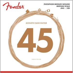 imageFender 7060 Acoustic Bass Strings Phosphor Bronze 045100Medium Scale