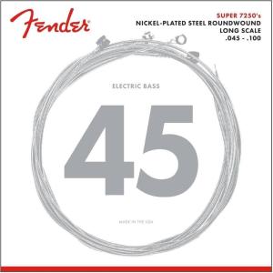 imageFender 7250 Bass Strings Nickel Plated Steel Roundwound Long Scale 7250ML 045100Medium Light  45100