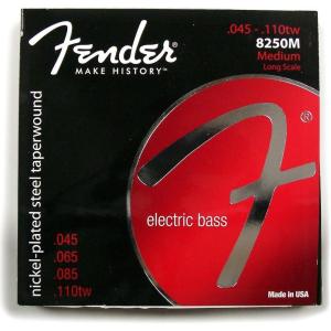 imageFender 8250 Bass Strings Nickel Plated Steel Taperwound Long Scale 82505M 0451304String Medium  45110