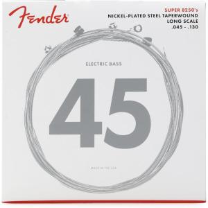 imageFender 8250 Bass Strings Nickel Plated Steel Taperwound Long Scale 82505M 0451305String Medium  45130