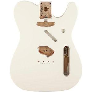 imageFender Alder Telecaster Body  Vintage Bridge Routing  Candy Apple RedOlympic White